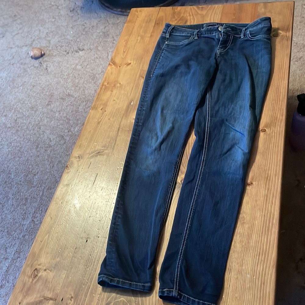 Silver jeans